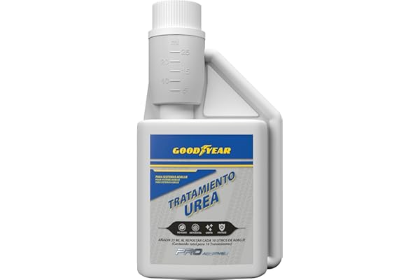 Goodyear Tratamiento Anticristalizante de la Urea para Sistemas AdBlue con Dosificador Pro Additives. Aditivo de AdBlue 250 ml.
