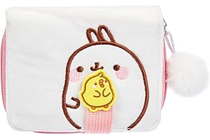 NICI 47758 Geldbeutel Molang und PiuPiu 12x9,5cm, Cartoon, WEIß