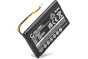 subtel® Batteria 361-00056-00 361-00056-50 361-00045-00 compatibile con Garmin Drive 51 50 DriveSmart 51 5 Nüvi 55 52 40 30 | Mitac Mio Spirit 8500 Affidabile ricambio da 1100mAh per navigatore GPS