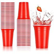 Set Beer Pong Sevara – 20 Gobelets 2 Couleurs – 4 Balles Ping-pong – E-book Jeux à Boire – Renforcé – Fête Garantie