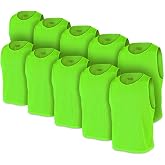 USR Antrenman Yeleği Fileli Yeşil K&uuml;&ccedil;&uuml;k Boy - Bib 10 lu Paket