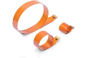 OSOYOO Camera Cable Set for Raspberry Pi 5 / Zero & W, 3.1" 5.9" 11.8" Ribbon Flex Extension CSI Cables, Pack of 3