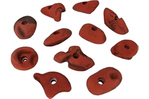 ALPIDEX 11 Prises d'escalade | Poignées Taille L, M | Pierres Escalade | Set De Prises Escalade | Différentes Formes Couleurs | Poignées Set Escalade