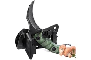 univinlions Outdoor Messer Full Tang,D2 Stahl Jagdmesser Feststehende Klinge,Bushcraft Messer mit Kydexscheide,G10 Griff Survival Messer,Camping Messer Scharf Pilzmesser,Geschenk für Männer