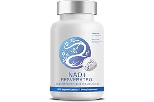 JPNK Integratore Premium NAD+ & Resveratrolo 1500mg | 120 Capsule Molli | Anti-Aging Clinico + Rigenerazione Cellulare | Alternativa Avanzata alla Nicotinamide