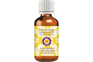 Deve Herbes Pure Nutmeg Essential Oil (Myristica fragrans) Steam Distilled 10ml