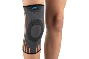 VITTO Osgood Schlatter - Ginocchiera per bambini, per ragazzi e ragazze dai 4 ai 14 anni (XL)