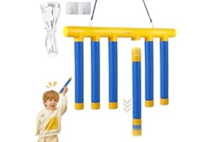 WELLXUNK Drop Sticks Game, Catching Sticks Game, Hand Eye Coordination Training, Catching Sticks Game Reaction Training Toy, Reflex Challenge Game, Falling Sticks Game, 3 Adjustable Speed Catching Game