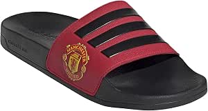 Adidas - Ciabatte da bagno Manchester United Adilette, 46, rosso/nero :  Amazon.it: Scarpe e borse