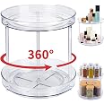 Organizzatore Rotante Lazy Susan Trasparente Per Spezie, Cucina, Bagno