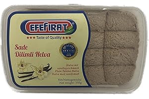 EFEFIRAT Efe Firat Helva mit Vanille, Türkische Süßwarenspezialität mit Vanille