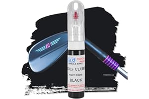 M.A.D MYLDAN AUTO DESIGN Vernice di riempimento da 20 ml per mazze da golf per mazze da golf, per autografo, personalizzabile (nero)