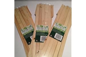 MD MUZ Lot de 3 treillis de jardin en bois coloré marron naturel - Extensibles jusqu'à 180 x 60 cm