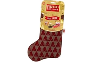 Ferrero Prestige - Calza della Befana, 21 Specialità Assortite Ferrero Rocher, Ferrero Küsschen Pocket Coffee e Mon Chéri, Idea Regalo Natale, Confezione da 234 gr
