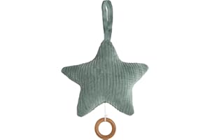 BO BABY'S ONLY Baby's Only - Carillon Stella Sense - Aiuto per il sonno del bambino - Carillon musicale per bambini - Musica rilassante per neonati - Per bambine e bambini - Sea Green