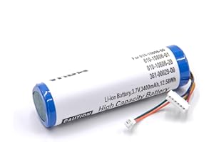 vhbw Batería Compatible con Garmin Astro DC20, DC30, DC40, 220, 320 Collar para Perros (3400 mAh, 3,7 V, Li-Ion)