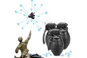 WTZWY 82-2 Nylon-Spielzeuggranate, 3 Stück, Airsoft Paintball Granate Spielzeug Modell, Taktische Outdoor-Battle-Game-Nachfüllung BB