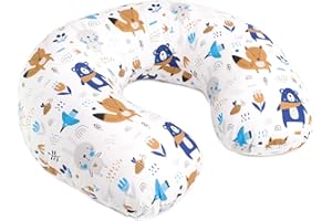 For Little Ones BREAST FEEDING MATERNITY NURSING PILLOW BABY SUPPORT AMAZING DESIGNS (forest animals)