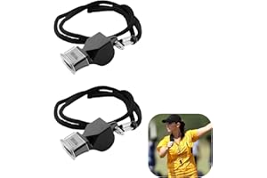 QACUU 2/4pcs High Frequency Emergency Whistle, Sturdy Plastic Whistles for Coaches, Referees, Sports Whistle With Loud Sound, Multi Purpose Whistles for Training and Outdoor Survival