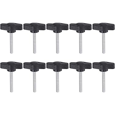 Poignée En T - écrou Et Vis Papillon à Oreilles - Poignee Manette Manivelle Volant Serrage – ECKO TECH