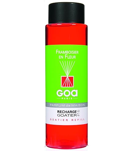 Recharge De Parfum D'ambiance Goa Lin Blanc 250 Ml - Flacon Plastique, Multicolore