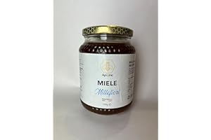 Miele Naturale di Sicilia di Millefiori - Api Line - 1 Kg - Naturale al 100%