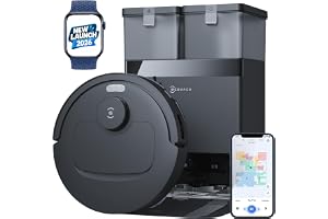 ECOVACS Deebot T30e Omni 2 in 1 Robot Vacuum Cleaner & Mop, 2026 New Launch 25000 Pa Suction, Self-Empty & Self Wash Omni-Station, ZeroTangle 3.0, Hot Air-Drying, Auto-Lift Mop, 300 Min Runtime
