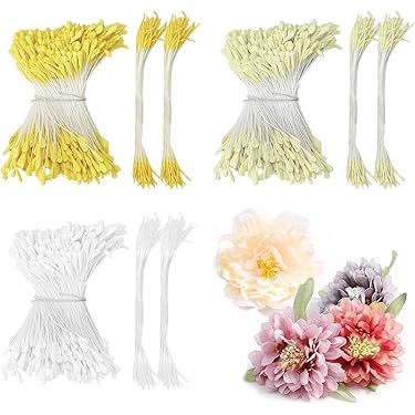 levandeo 3er Set Aufsteller Blume Metall MDF Schwarz Natur Draht Deko Tischdeko Drahtblume Frühling Figur Wohndeko