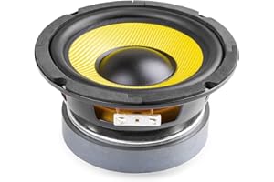 SKYTRONIC Vonyx WK14 - Haut-Parleur Grave 5,25", Puissance 200 Watts, Bobine Ventilée Résistante à la Chaleur, Suspension Caoutchouc