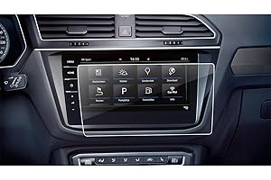 LFOTPP 9,2 Zoll Navigation Panzerglas Schutzfolie für Tiguan 2 MK2 GTE Allspace, GPS Navi Displayschutzfolie