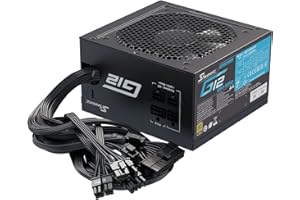 SeaSonic ATX Seasonic 850W G12 GM-850 - Fuente de alimentación (80 + Dorado), Color Negro