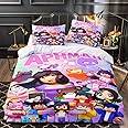 PTNQAZ Hot APHMAU Bedding Sets Single Double King Size Game Bed Set Children's Kids Bedroom Quilt Cover Bed Linens (Double,1)