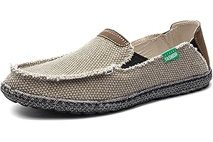 FLIOZY Herren Espadrilles Segelschuhe Faulenzer Flache Freizeitschuhe Atmungsaktive Fahrschuhe Bequeme Slipper Bootsschuhe Deckschuhe
