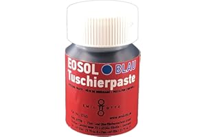 EMIL OTTO 100 ml EOSOL TUSCHIERPASTE blau -Hochwirksames pastöses Kontrastmittel zur Kontrolle bearbeiteter metallischer Oberflächen