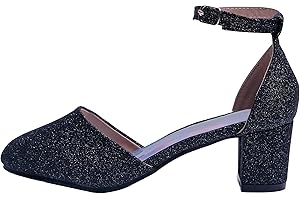 Fashion Thirsty Girls Kids Childrens Low Block Heels Diamante Wedding Party Shoes Bridesmaid Evening Occasion Comfort Heeled Glitter Strappy Dress Sandals Shoes