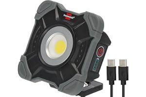 ‎BRENNENSTUHL Brennenstuhl Reflektor LED SH 1000 MAC (1000lm, IP54, lampa robocza LED z magnesem i pierścieniem karabinka, solidna obudowa)