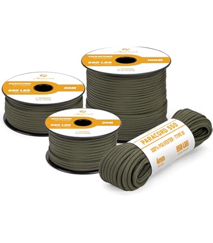 9mm paracord : résistant et multifonctionnel