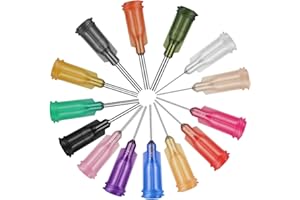 GOTRUST 84 szt. igła dozująca z tępą końcówką, zestawy igieł do strzykawek, igła do napełniania tuszu, kleju i strzykawki