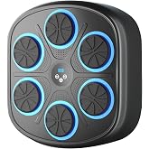 Genel M&uuml;zikli Boks Makinesi - 9 Farklı Mod & 9 Hız Ayarı, Bluetooth Hoparl&ouml;rl&uuml;, LED Işıklı, Yumruk Absorbe Edici, Eldiven Hed