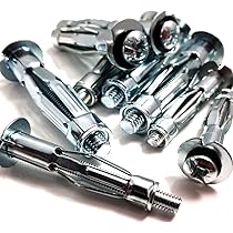 Tasselli Metallici Ad Espansione M6X52 Mm - Set Da 10 Per Cartongesso E Pareti Cave - Foto 4