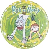 Buton Magnet Lisanslı Şişe A&ccedil;acağı (Rick and Morty - Portal)