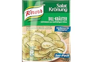 ‎KNORR Knorr Salatkrönung Dill-Kräuter Salatdressing 5er-Pack