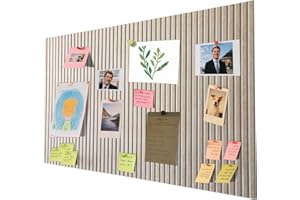 WAVATA 40x60 cm Pizarra Grande Autoadhesiva – Pizarra Decorativa de Felpa, Tablón de Corcho, Tabla Foto Plegable, Tablero de Memo Vision para Oficina, Hogar y Dormitorio Infantil