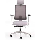 Mou Pro Front Tilt Başlıklı &Ccedil;alışma Sandalyesi (GRİ)
