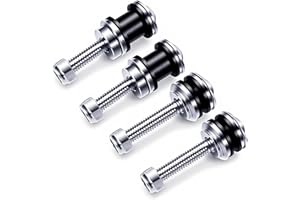 KASIMT Quick Release Detachable Sissy Bar Backrest Docking Hardware Kit Fits for Harley Davidson Sportster XL 883 1200 2004-2020