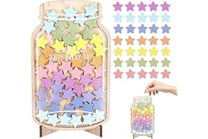 Leseogye Belohnungsglas für Kinder, Belohnungsglas mit 45 Sternen, Belohnungssystem Kinder, Reward Jar, Belohnungsglas Klassenzimmer Für Schüler Und Lehrer Motivierendes