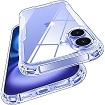 IVoler Cover Anti Ingiallimento Per IPhone 14 Pro 6.1 Pollici - Custodia Trasparente Sottile Con Paraurti TPU E Protezione Militare Antiurto