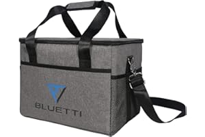 BLUETTI Carrying Case Bag for EB3A EB70 EB55 AC50S Portable Power Station - Grey