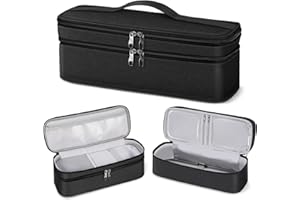 SITHON Dwuwarstwowa torba podróżna do Shark FlexStyle/SmoothStyle, Dyson Airwrap Styler i Revlon (tylko torba)