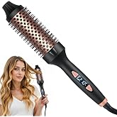 Unipampa Thermal Brush 38 mm, Ceramic Thermal Brush, Heated Curling Brush, Hot Round Brush for Volume, Straighten and Natural